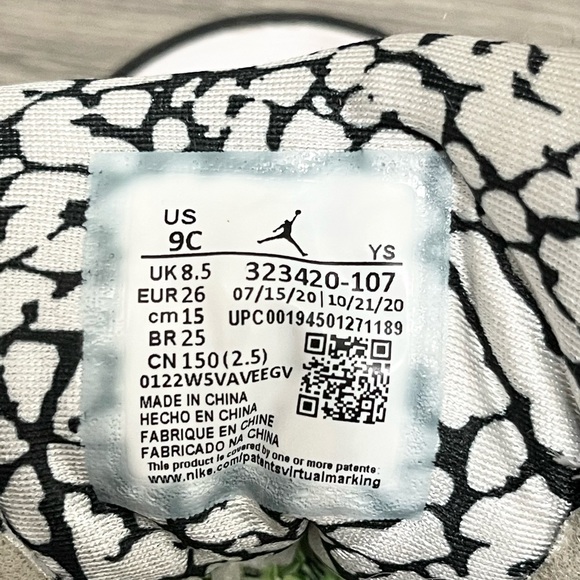 Air Jordan 6 Rings Kids/Toddlers Unisex Basketball Shoes - Picture 8 of 8